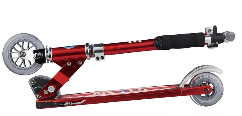 Patinete Sprite LED · Rojo Stripe
