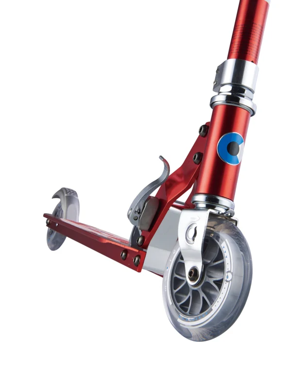 Patinete Sprite LED · Rojo Stripe