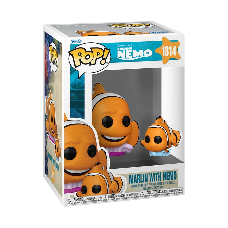 Funko Pop & Buddy: Buscando a Nemo - Marlin con Nemo