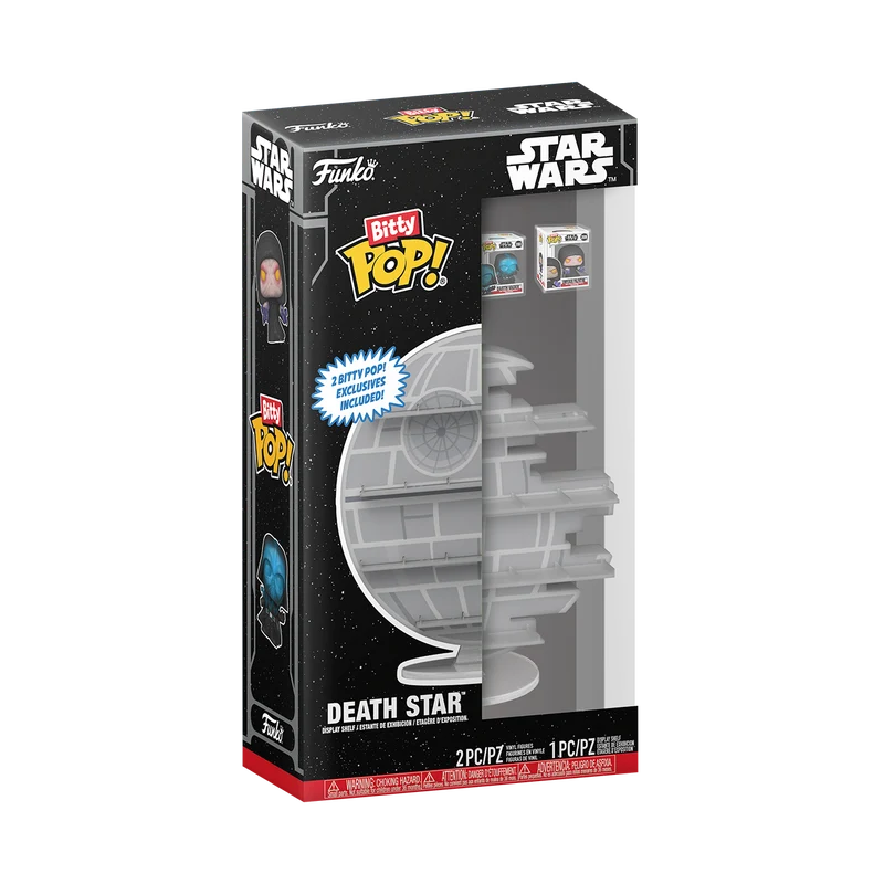 Funko Bitty Pop Display: Star Wars - Estrella De La Muerte Coleccionador