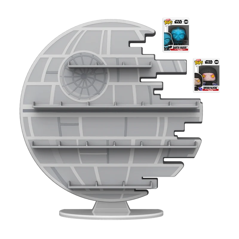 Funko Bitty Pop Display: Star Wars - Estrella De La Muerte Coleccionador