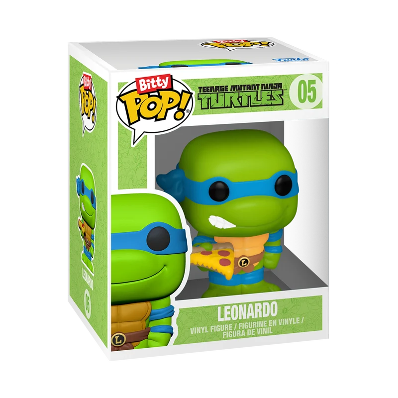 Funko Bitty Pop Ride: TMNT Tortugas Ninja - Leonardo Con Van
