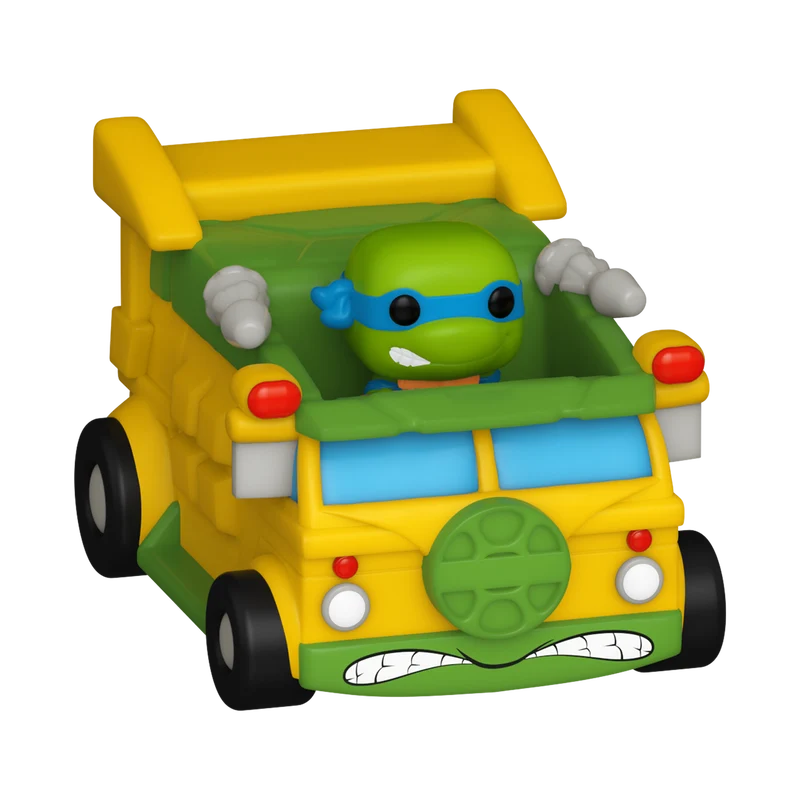 Funko Bitty Pop Ride: TMNT Tortugas Ninja - Leonardo Con Van