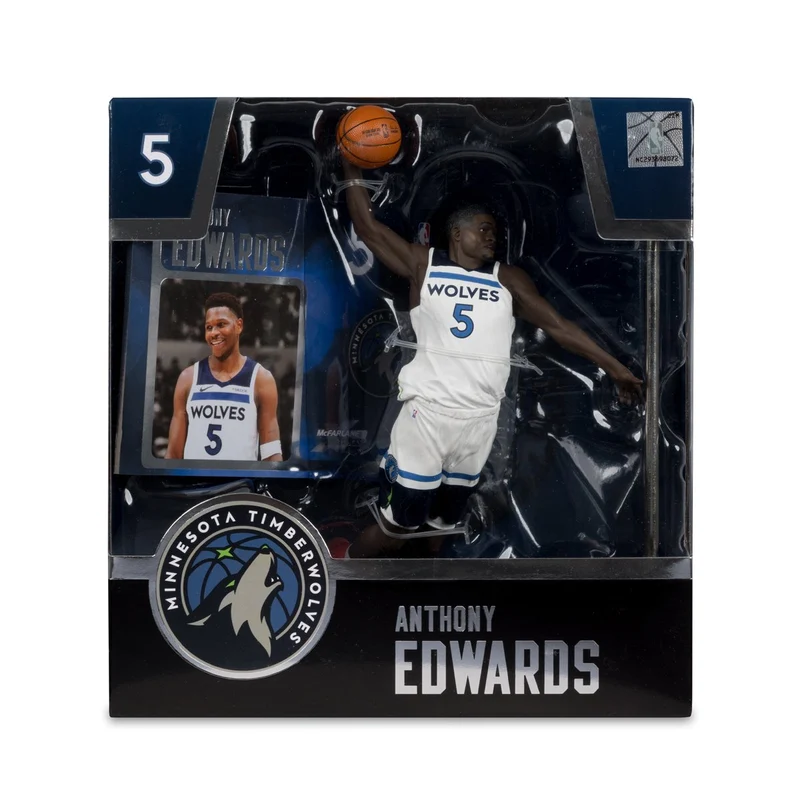 Mcfarlane NBA Posed Figures: Minnesota Timberwolves - Anthony Edwards