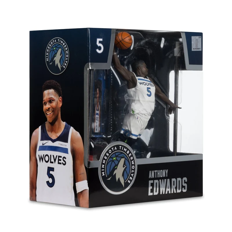 Mcfarlane NBA Posed Figures: Minnesota Timberwolves - Anthony Edwards