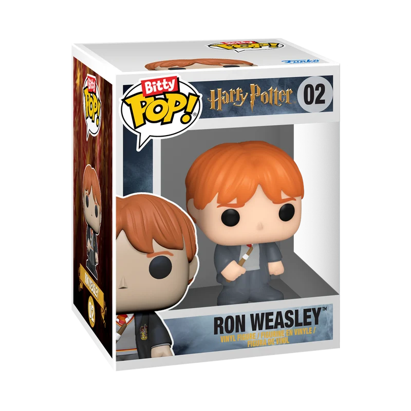 Funko Bitty Pop: Harry Potter - Ron y Hermione 2 Pack