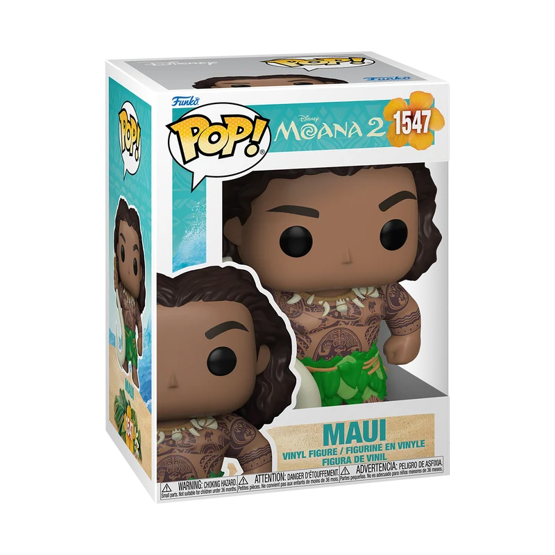 Funko Pop Disney: Moana 2 - Maui con Anzuelo