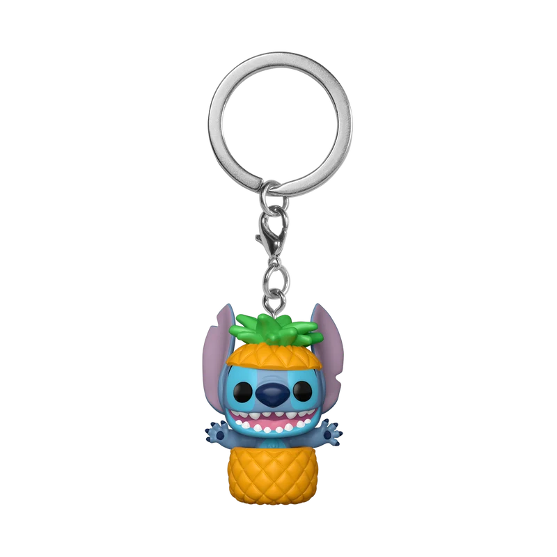 Funko Pop Keychain: Disney Stitch - Stitch en piña