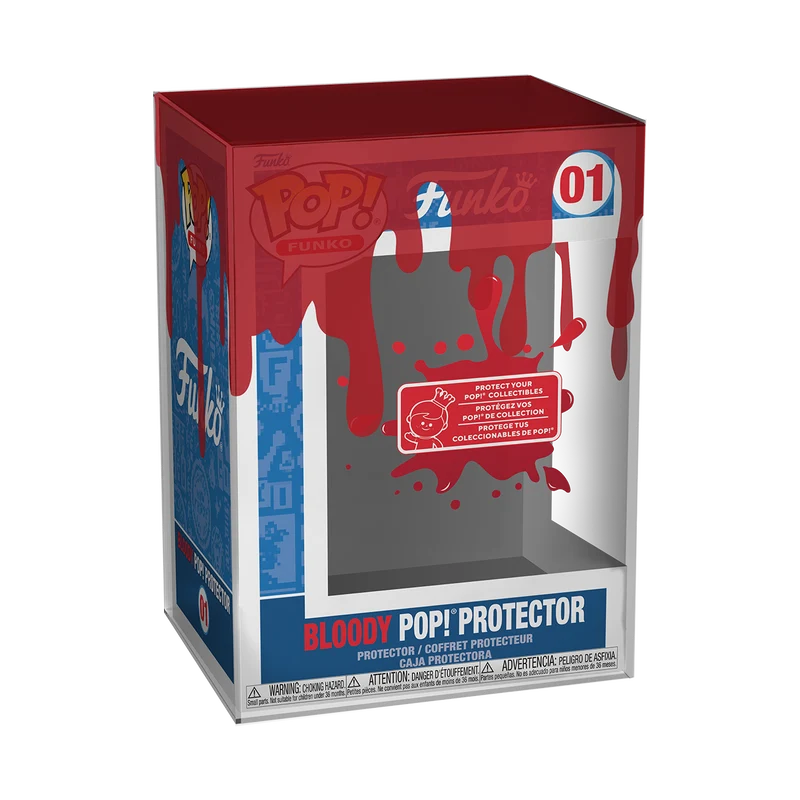 Funko Pop Protector: Sangre Goteando