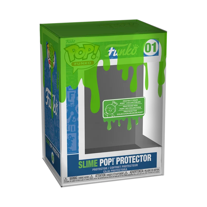 Funko Pop Protector: Slime Verde Goteando
