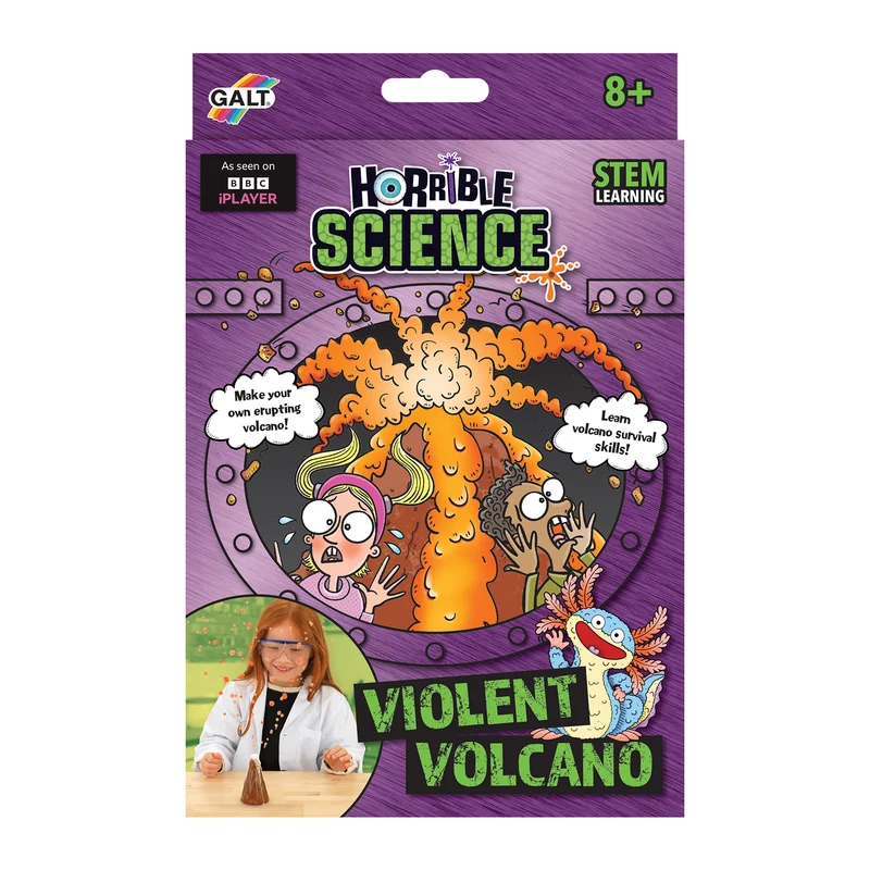 Horrible Science - Violent Volcano