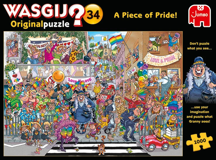 Wasgij Original 34 - A Piece of Pride! (1000 pieces)