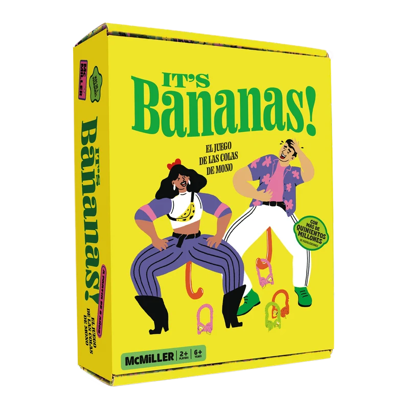 IT’S BANANAS! - Juego de mesa - FALOMIR - 2 jugadores - 7+ años