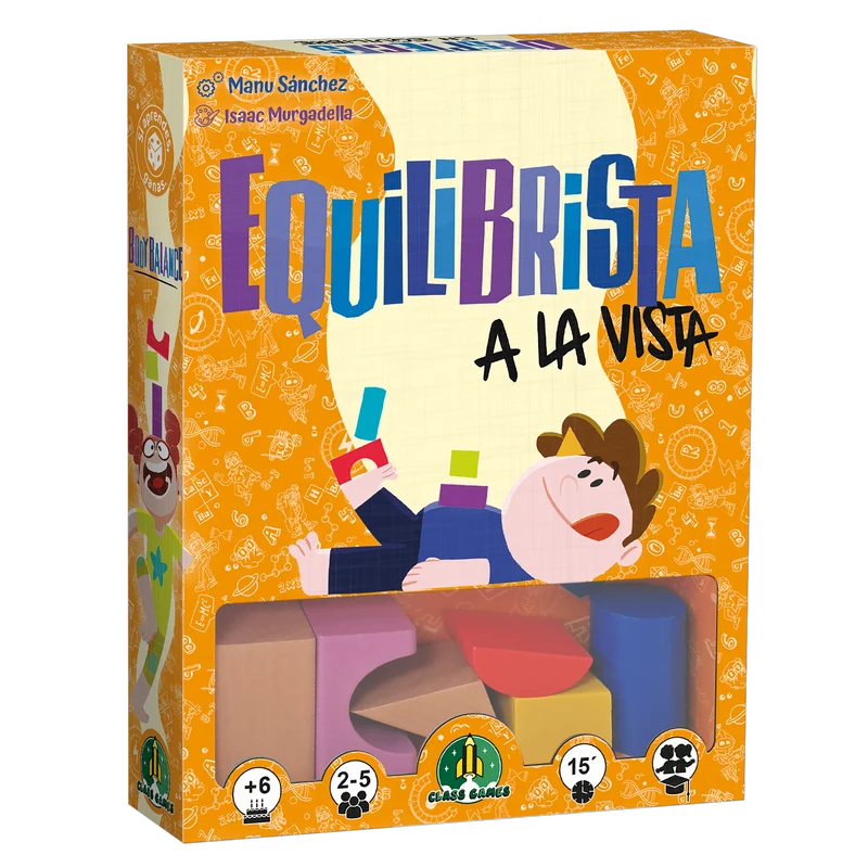 Equilibrista a la vista - Juego de mesa - FALOMIR - 2-5 jugadores - 6+ años - 15 min