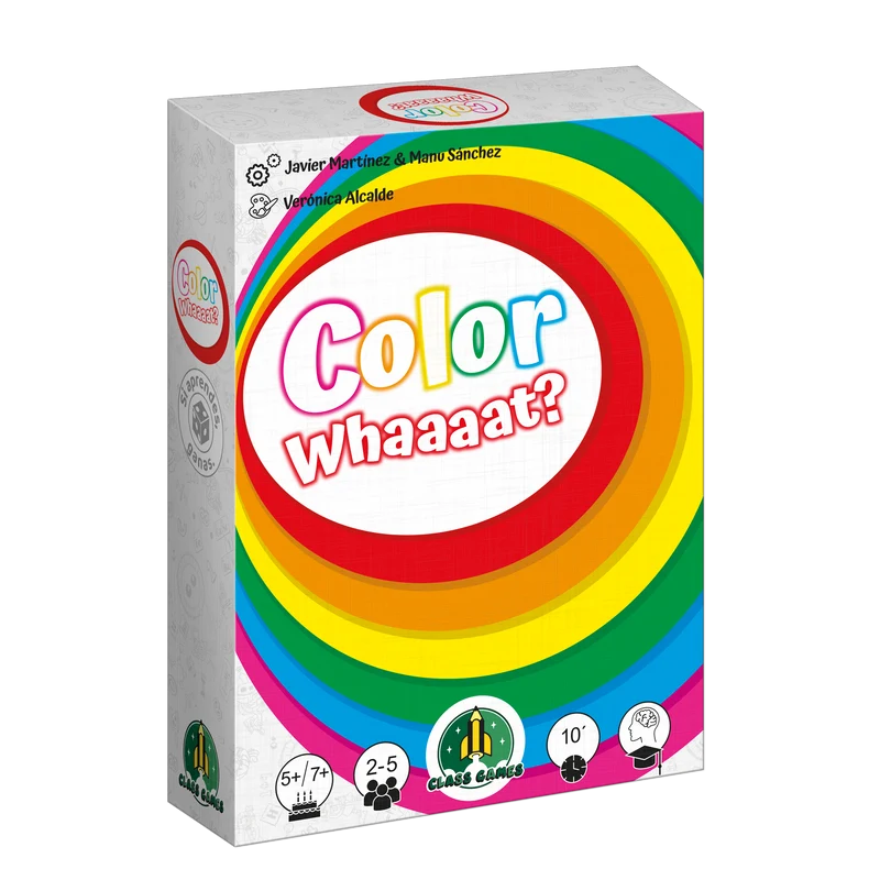 Color What? - Juego de mesa - FALOMIR - 2-8 jugadores - 5+ años - 10 min