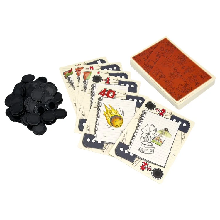 No Gracias + Expansión - Juego de mesa - Mercurio - 3-7 jugadores - 8+ años - 20 min