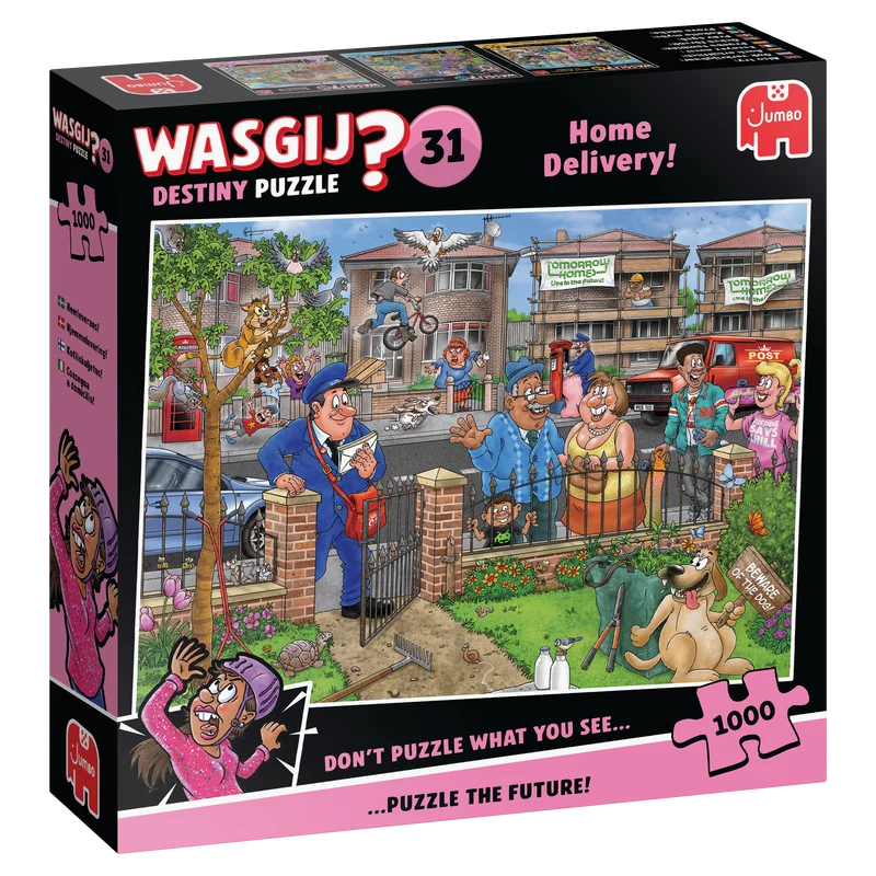 Wasgij Destiny 31 - Home Delivery! (1000 pieces)