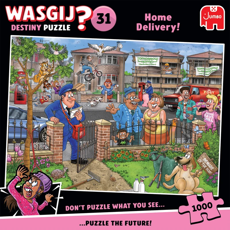 Wasgij Destiny 31 - Home Delivery! (1000 pieces)