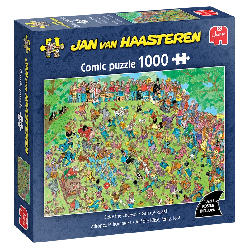 Jan van Haasteren - Seize the Cheese! (1000 pieces)