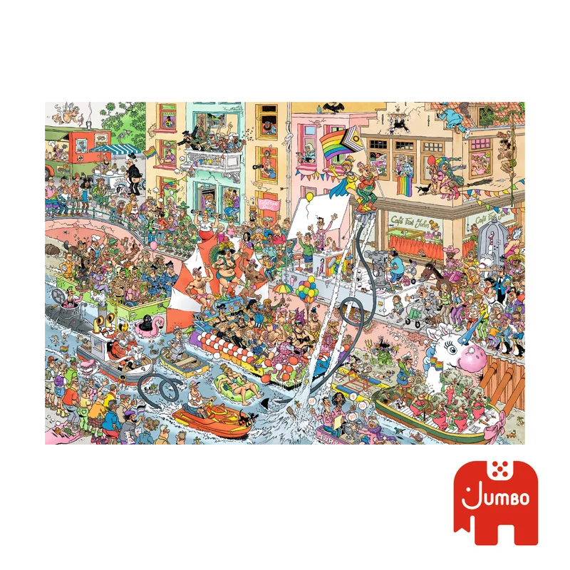 Jan van Haasteren - Celebrate Pride! (1000 pieces)