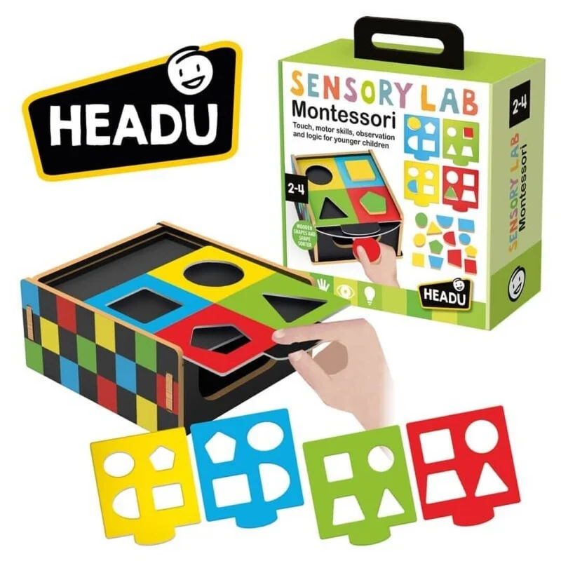 Sensory Lab Montessori | 2+ Años | Headu - KM0