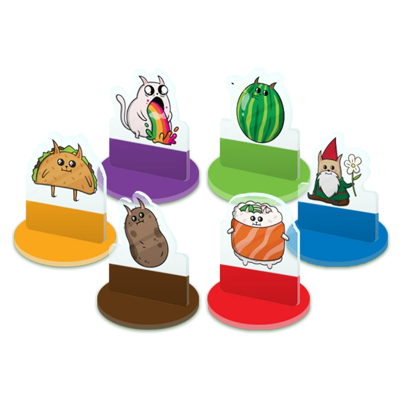 Exploding Kittens: The Board Game Super Fan Edition - Juego de mesa - Exploding Kittens - 2-6 jugadores - 7+ años - 20 min