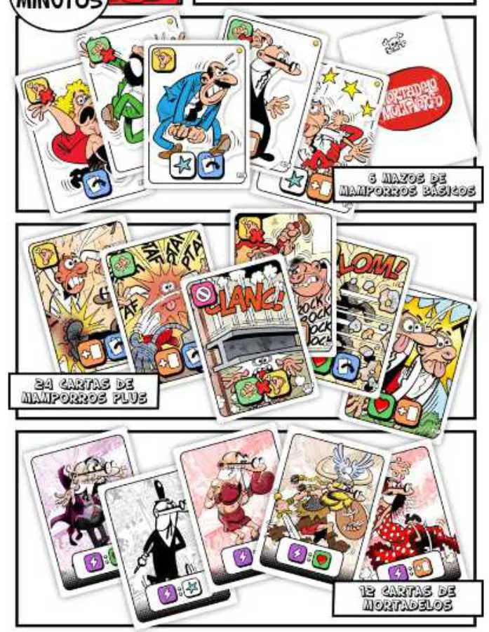 Mortadelo Multiverso - Juego de mesa - Tranjis - 2-6 jugadores - 8+ años - 15-20 min