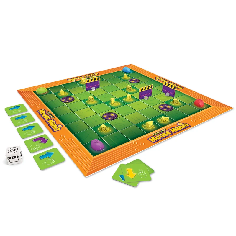 Code & Go® Robot Mouse Mania Board Game Juego de Mesa | Learning Resources