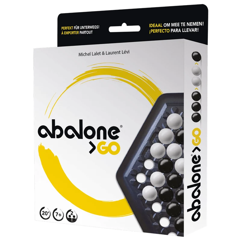 Abalone Go - Juego de mesa - Zygomatic - 2 jugadores - 7+ años - 20 min