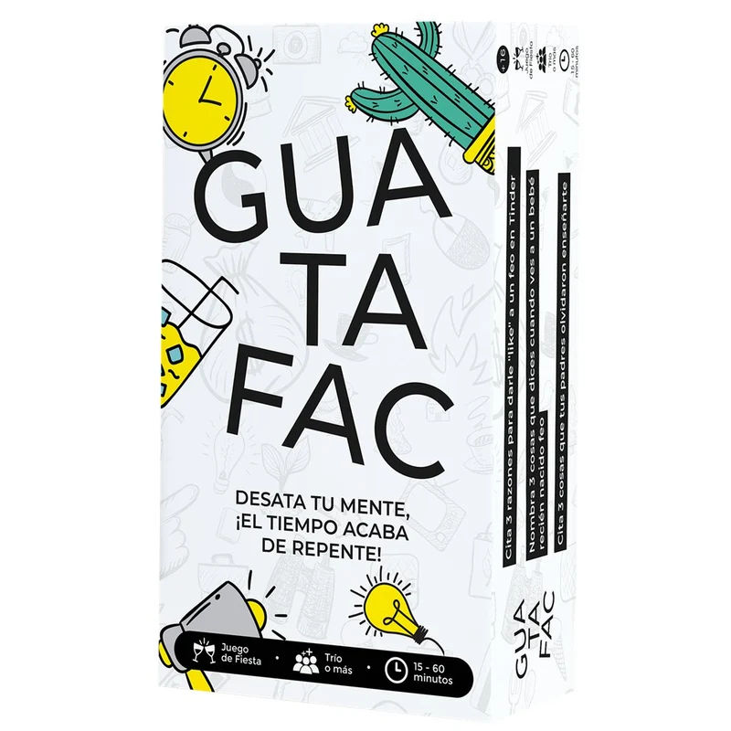 Guatafac - Juego de mesa - ATM Gaming - 3-12 jugadores - 16+ años - 15-60 min