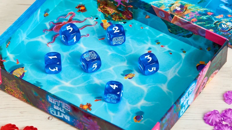 Into the Blue - Juego de mesa - Tranjis - 2-5 jugadores - 8+ años - 20 min