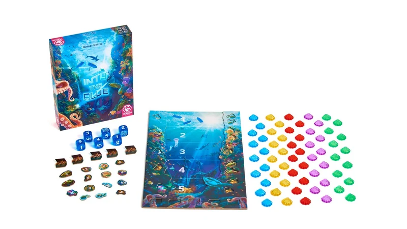 Into the Blue - Juego de mesa - Tranjis - 2-5 jugadores - 8+ años - 20 min