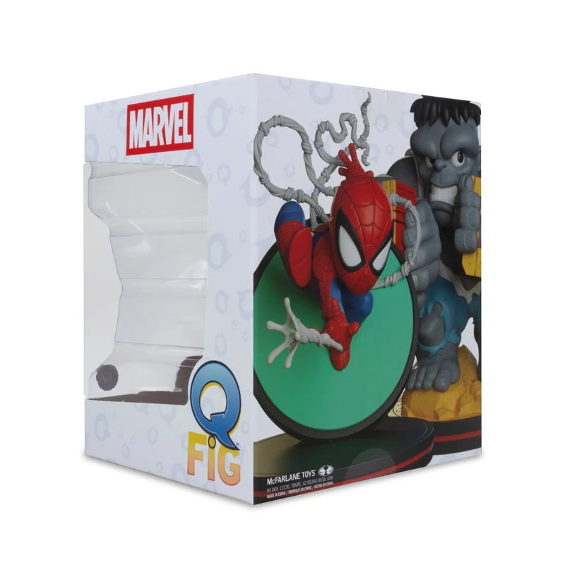 Mcfarlane Q-Fig Collectible: Marvel Wave 1 - Deadpool Metallic