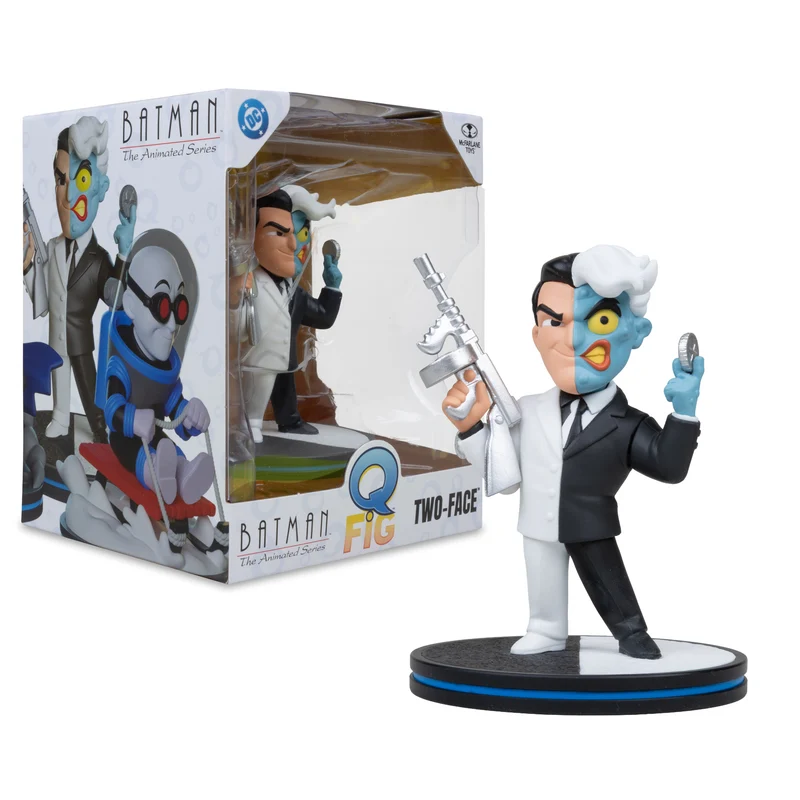 Mcfarlane Q-Fig Collectible: Dc Batman La Serie Animada Wave 1 - Two-Face