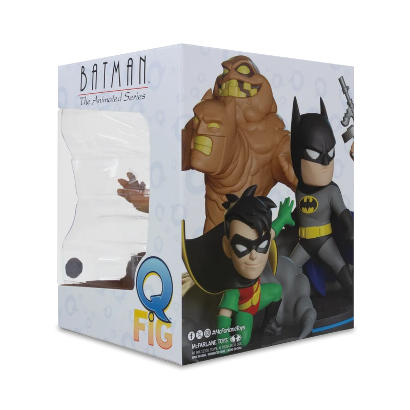 Mcfarlane Q-Fig Collectible: Dc Batman La Serie Animada Wave 1 - Clayface