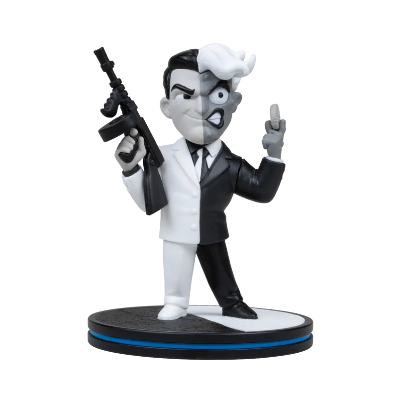Mcfarlane Q-Fig Collectible: Dc Batman La Serie Animada Wave 1 - Two Face Noir