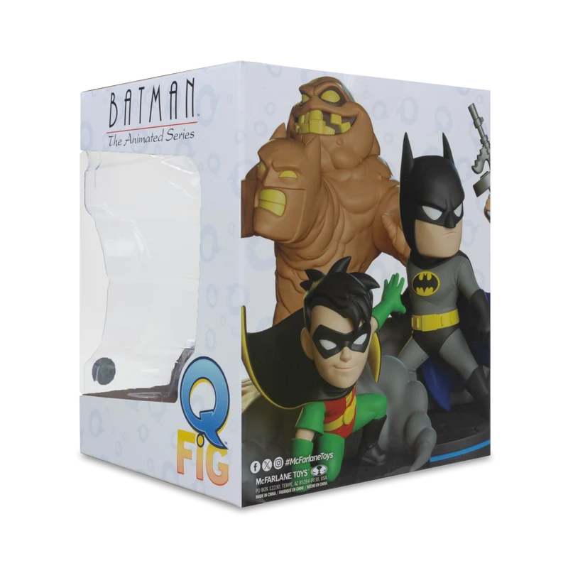 Mcfarlane Q-Fig Collectible: Dc Batman La Serie Animada Wave 1 - Two Face Noir