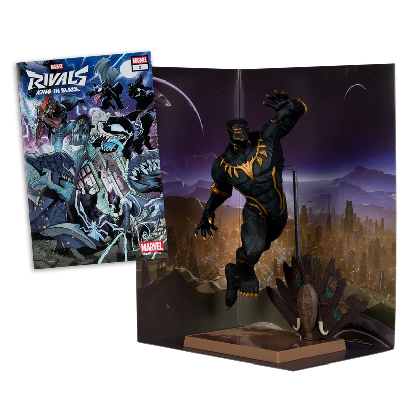Mcfarlane Marvel Rivals Collection: Black Panther Escala 1/6