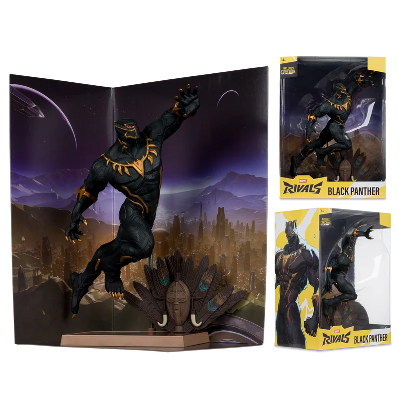 Mcfarlane Marvel Rivals Collection: Black Panther Escala 1/6