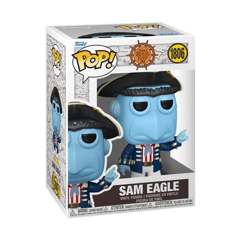 Funko Pop Movies: Muppets Treasure Island - Sam Eagle