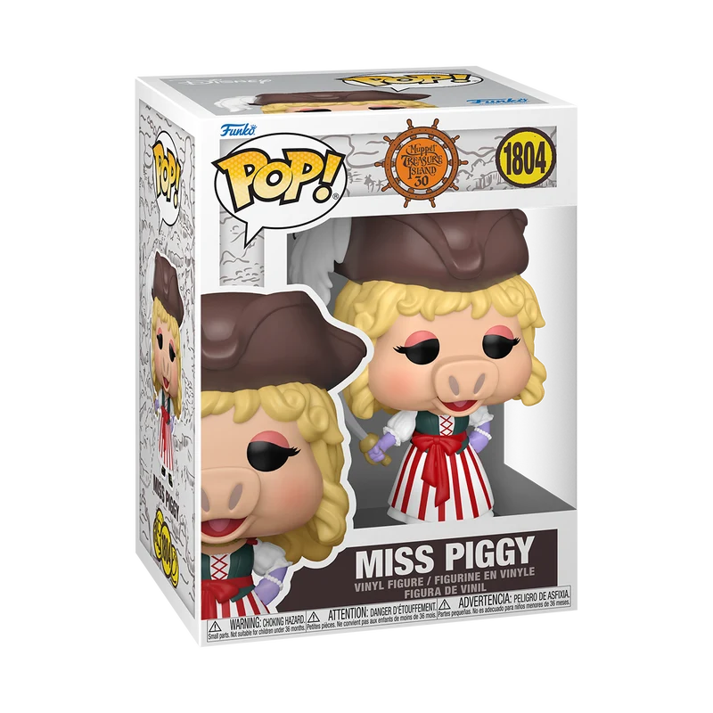 Funko Pop Movies: Muppets Treasure Island - Miss Piggy