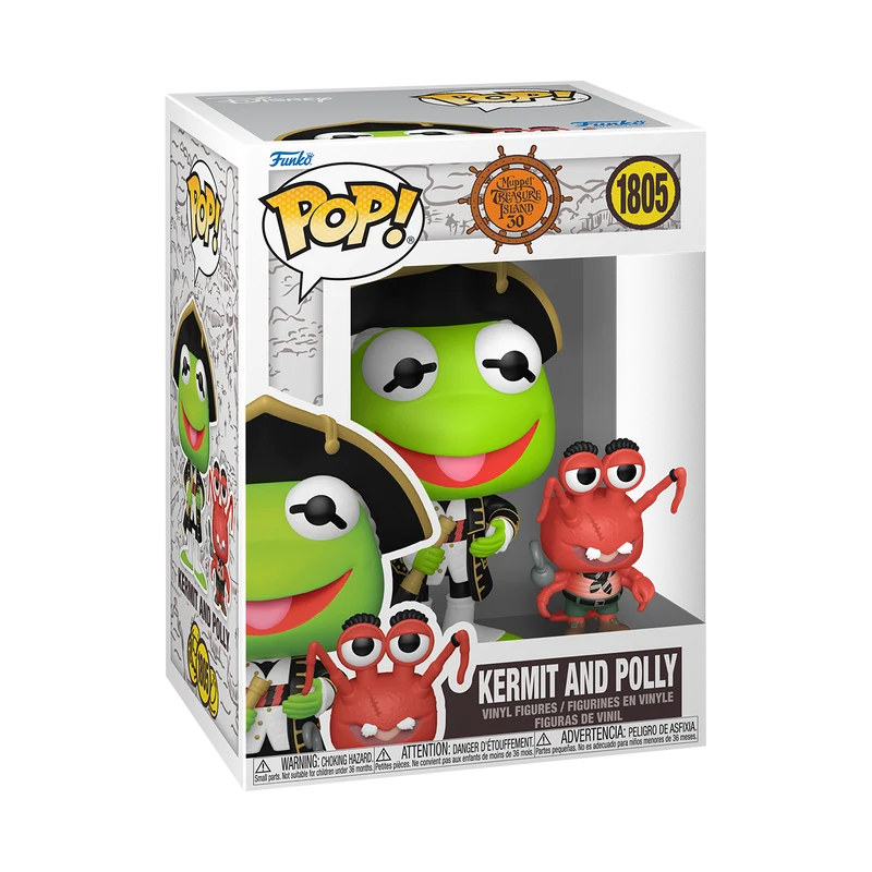 Funko Pop & Buddy: Muppets Treasure Island - Rene con Polly