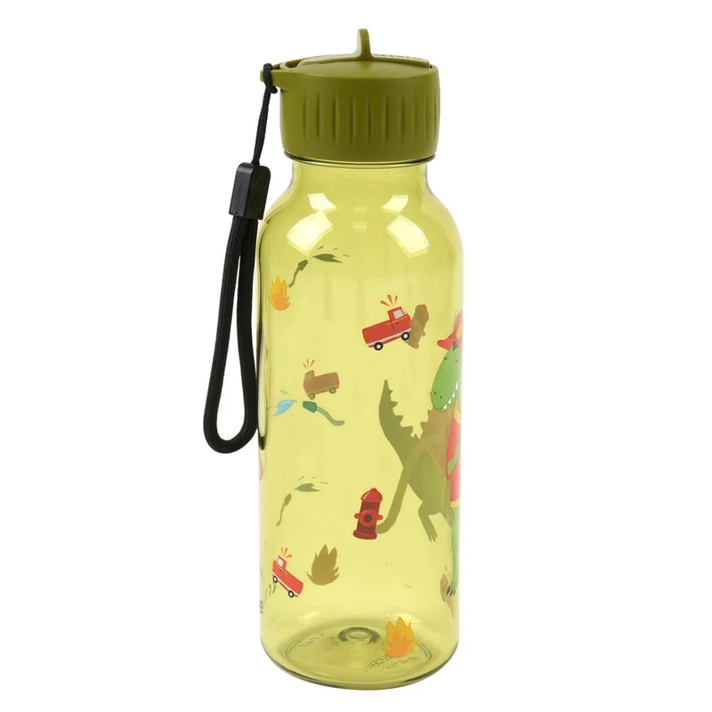 Botella de Tritán 500ml Fireman Mr. Dino · Trixie