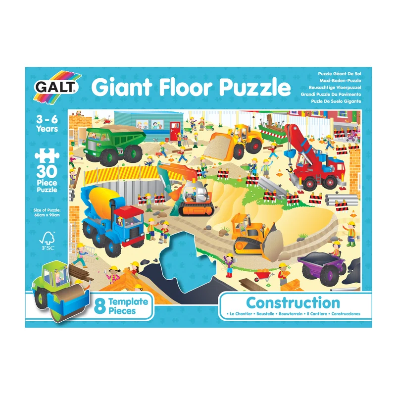 Giant Floor Puzzle: Construction