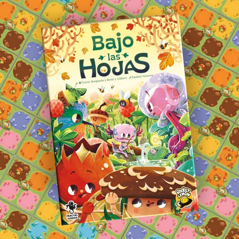 Bajo las Hojas - Juego de mesa - ROCKET LEMON - 2-4 jugadores - 8+ años - 30 min