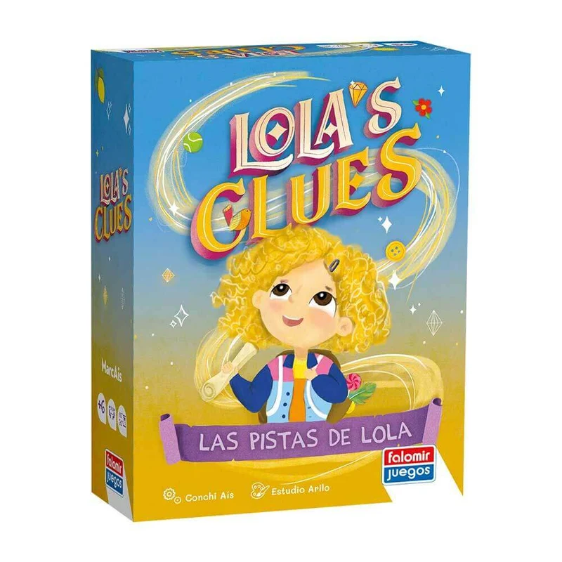 Lolas Clues - Juego de mesa - FALOMIR - 3-6 jugadores - 6+ años - 10 min