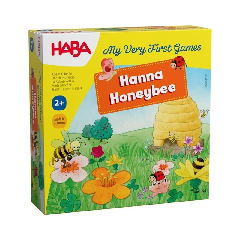 La abeja Adela - Juego de mesa - Haba - 1-4 jugadores - 2+ años - 5-10 min