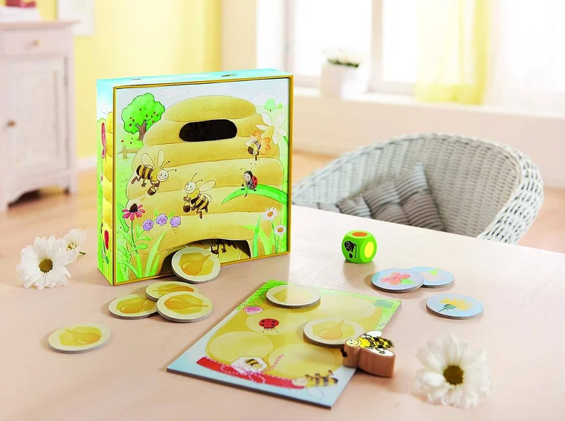 La abeja Adela - Juego de mesa - Haba - 1-4 jugadores - 2+ años - 5-10 min
