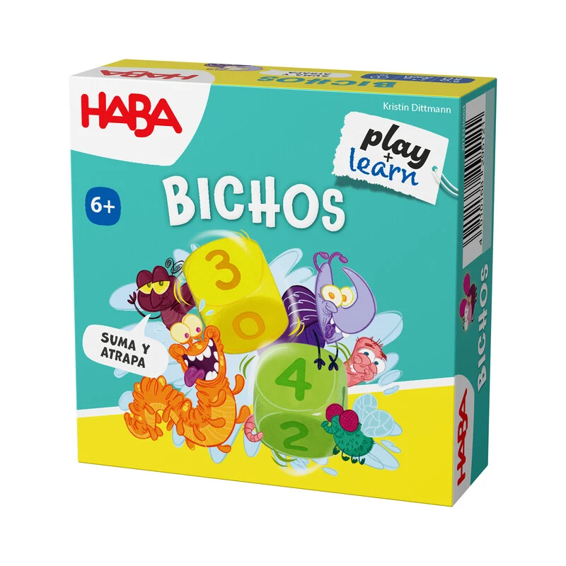 Bichos - Juego de mesa - Haba - 2-4 jugadores - 6+ años - 10 min