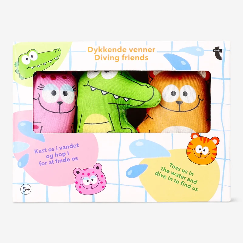 Animal diving friends - 3 pcs